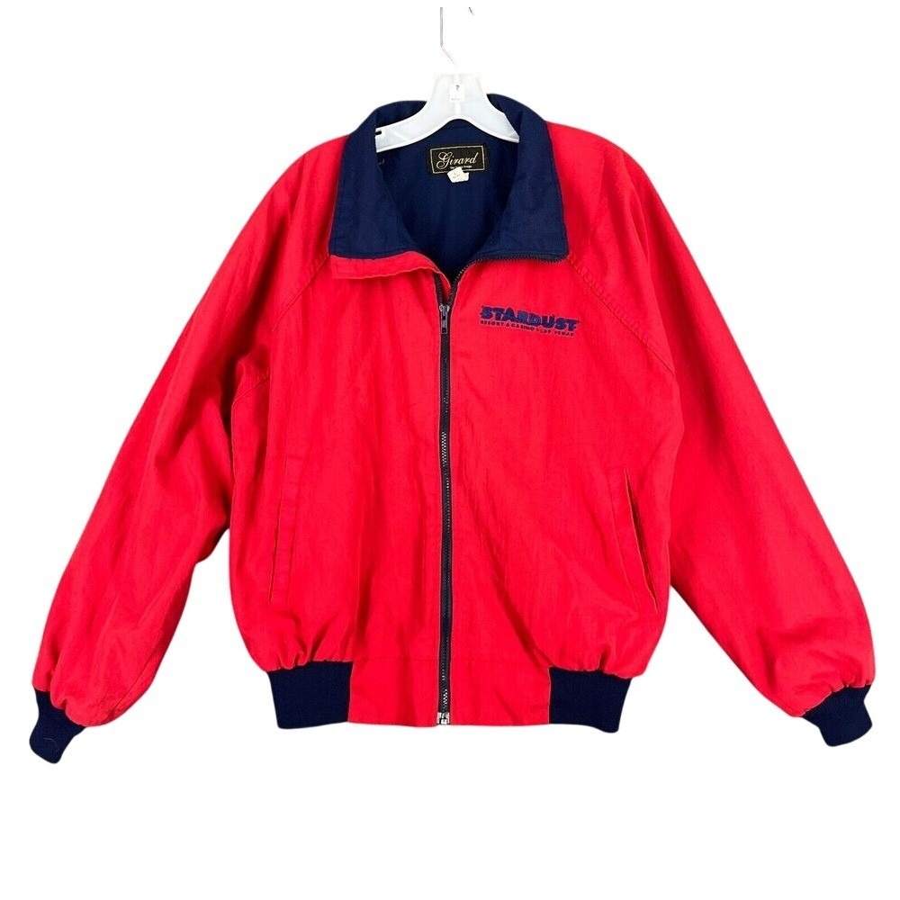 Stardust Casino Las‎ Vegas Jacket Large Vintage 1980s Souvenir Resort Gambling